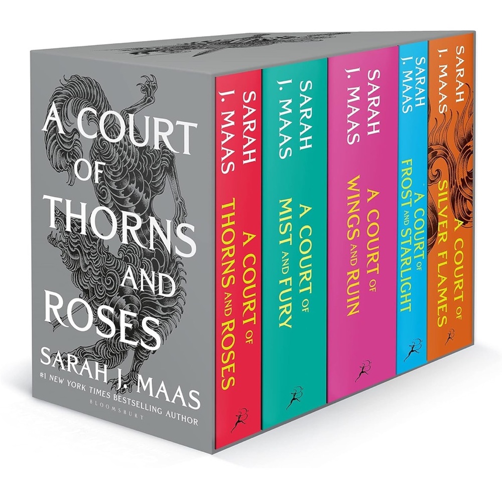 Box Set - A Court of Thorns and Roses Series (5 book series & 1 cardboard case)